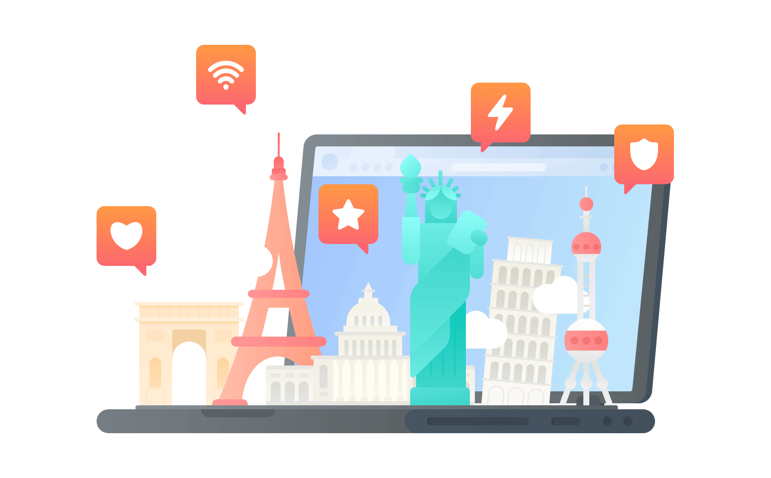 在圣多美和普林西比连接到中国vpn - 返华APP